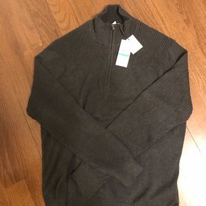 Calvin Klein men’s 1/4 zip sweater (Large) NWT